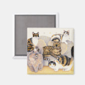 Tortoiseshell Ladies Magnet (Vorderseite/Rückseite)