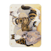 Tortoiseshell Ladies Magnet (Vertikal)