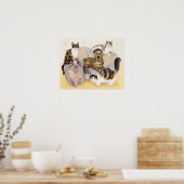 Tortoiseshell Ladies Poster (Küche)
