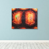 Tortoiseshell Leinwanddruck (Insitu (Holzboden))