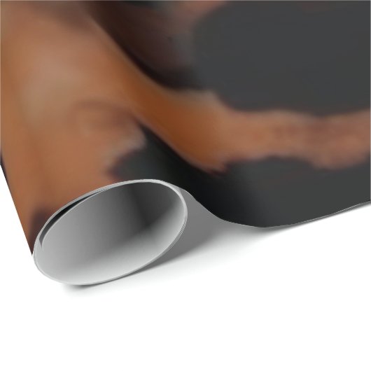 Tortoiseshell Nahtloses Muster, Chic TortoiseShell Geschenkpapier (Rolleneckpunkt)