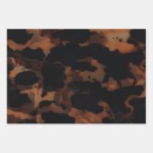Tortoiseshell Nahtloses Muster, Chic TortoiseShell Geschenkpapier Set (Vorderseite 2)