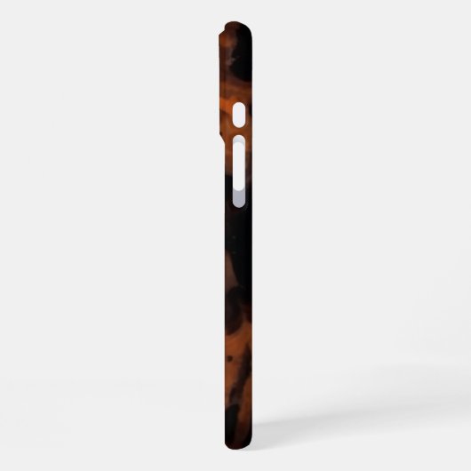 Tortoiseshell Nahtloses Muster, Chic TortoiseShell iPhone Hülle (Linke Seite)