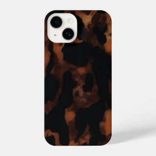 Tortoiseshell Nahtloses Muster, Chic TortoiseShell iPhone 14 Hülle