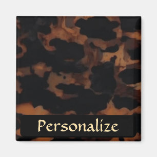 Tortoiseshell Nahtloses Muster, Chic TortoiseShell Magnet