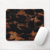 Tortoiseshell Nahtloses Muster, Chic TortoiseShell Mousepad (Mit Mouse)