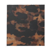 Tortoiseshell Nahtloses Muster, Chic TortoiseShell Notizblock (Vorderseite)