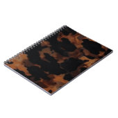 Tortoiseshell Nahtloses Muster, Chic TortoiseShell Notizblock (Linke Seite)