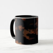 Tortoiseshell Nahtloses Muster, Chic TortoiseShell Tasse (Vorderseite Links)