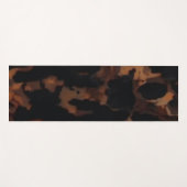 Tortoiseshell Nahtloses Muster, Chic TortoiseShell Yogamatte (Vorderseite (Horizontal))