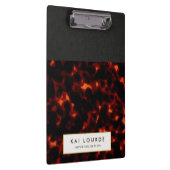 Tortoiseshell Stylish Klemmbrett (Rechts)