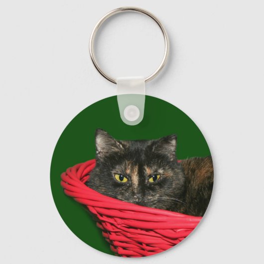 Tortoiseshell Weihnachtsfeier Schlüsselanhänger (Vorderseite)