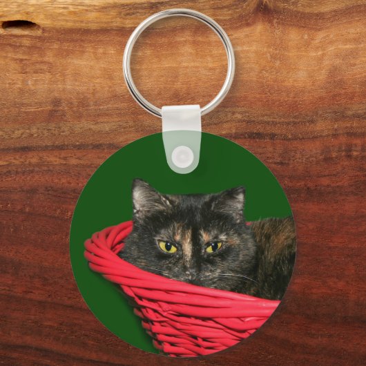 Tortoiseshell Weihnachtsfeier Schlüsselanhänger (Vorderseite)