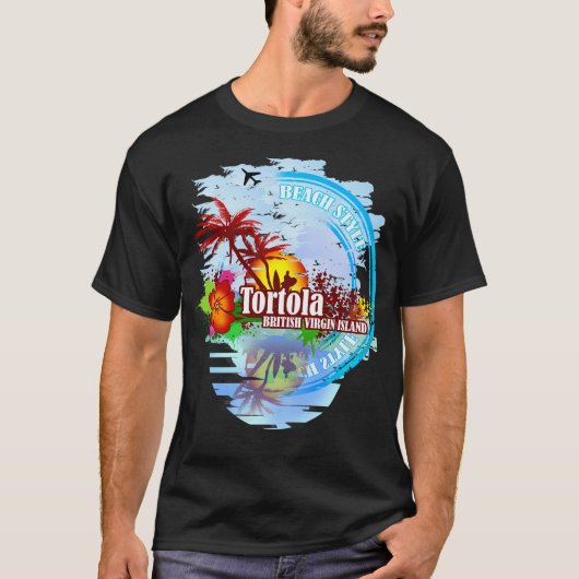 Tortola Britische Jungfrau T-Shirt (Vorderseite)