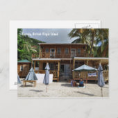 Tortola, British Virgin Island Postkarte (Vorne/Hinten)