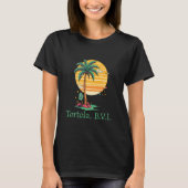 Tortola BVI B.V.I Britische Jungfrau Inseln Souven T-Shirt (Vorderseite)