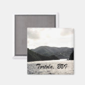 Tortola, BVI Magnet (Vorderseite/Rückseite)