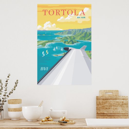 Tortola Poster (Küche)
