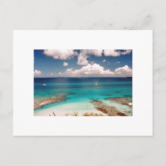 Tortolla BVI, Karibik Postkarte (Vorderseite)