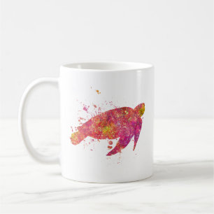 Tortue de Mer Ocean Mer Vie Marine Nature Kaffeetasse