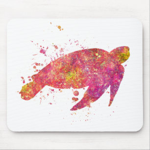 Tortue de Mer Ocean Mer Vie Marine Nature Mousepad
