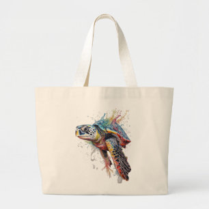 Tortuga Marina multicolor Jumbo Stoffbeutel