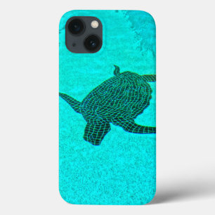 Tortuga Turtle Mosaic auf der Insel Sanibel in Flo Case-Mate iPhone Hülle
