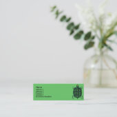 Tortuga Visitenkarte (Stehend Vorderseite)