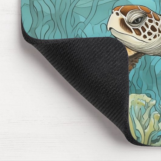 Tortugas marinas mousepad (Ecke)