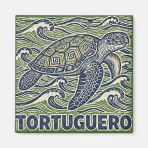 Tortuguero Nationalpark Costa Rica Reise Magnet