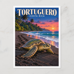 Tortuguero Nationalpark Niststrand Costa Rica Postkarte