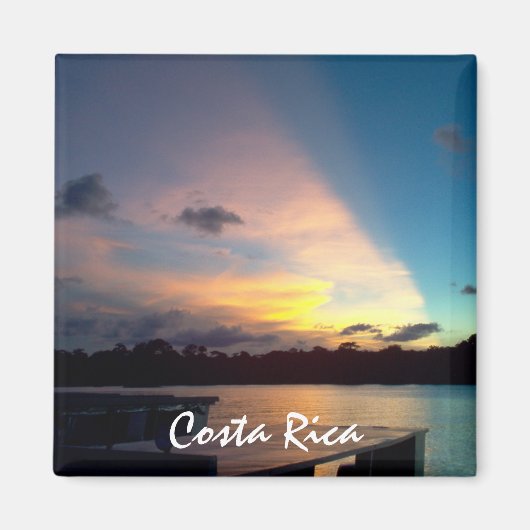 Tortuguero Sunset Magnet (Vorne)