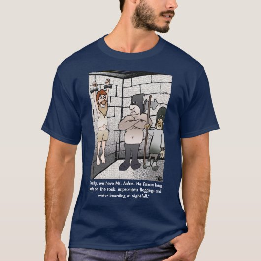 Torture Men Blue T - Shirt (Vorderseite)