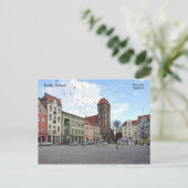 Torun, Polen, Foto Ola Berglund Postkarte (Stehend Vorderseite)