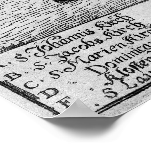 Torun, Polen Poster (Ecke)