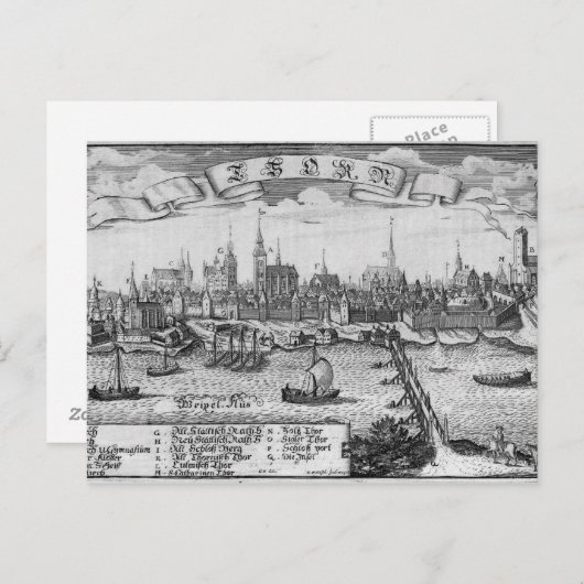 Torun, Polen Postkarte (Vorne/Hinten)