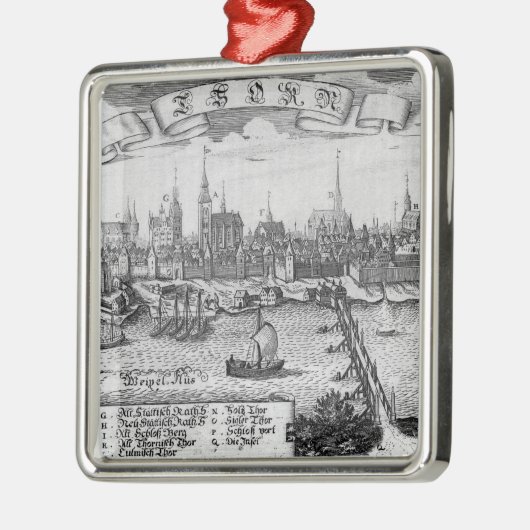 Torun, Polen Silbernes Ornament (Links)