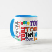 Torus-Kaffee-Tasse Tasse (Vorderseite Links)