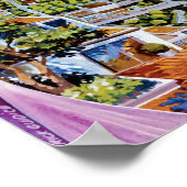 Torus Raumstation Habitat Colony Artist Concept Poster (Ecke)