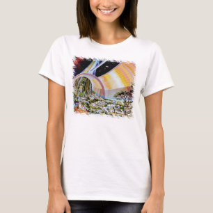 Torus-Weltraumstations-Habitatkolonie - Künstler K T-Shirt