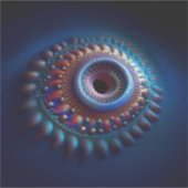 Torus Wormhole Aufkleber (Vorderseite)