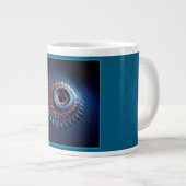 Torus Wormhole Jumbo-Tasse (Vorderseite Rechts)