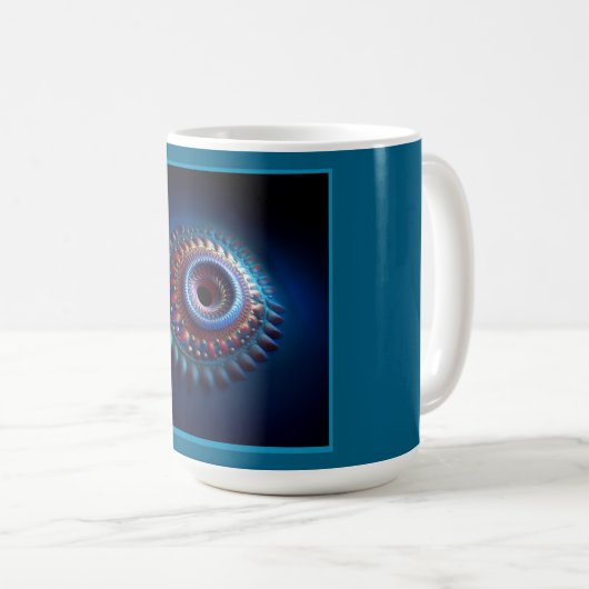 Torus Wormhole Kaffeetasse (VorderseiteRechts)