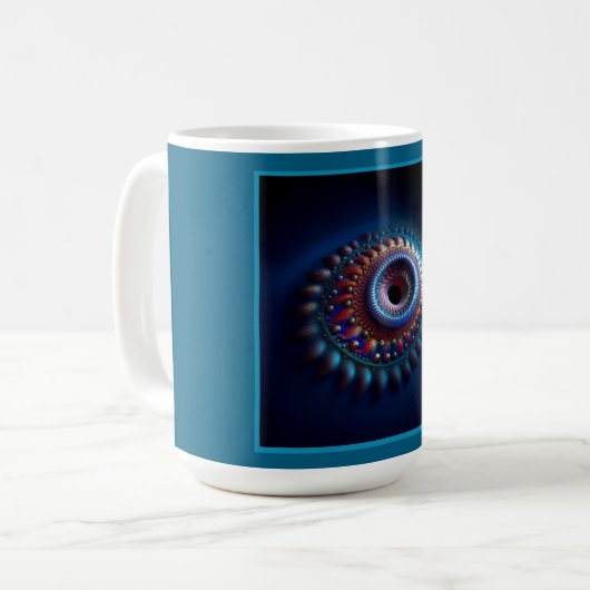 Torus Wormhole Kaffeetasse (Vorderseite Links)