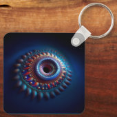 Torus Wormhole Schlüsselanhänger (Rückseite)