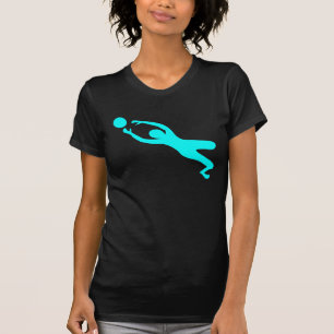 Torwart - Cyan T-Shirt