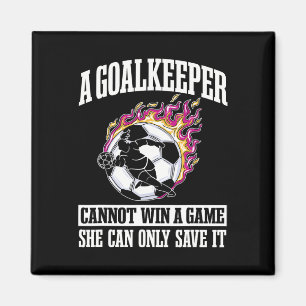 Torwart Fußballspieler Sport Keeper Torhüter Magnet