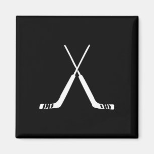 Torwart Hockeyschläger Hockey-Mannschaft-Training  Magnet