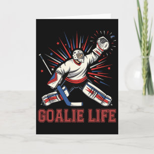 Torwart Leben Eishockey Torwart Lustiger Hockey To Karte
