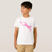 Torwart - Rosa T-Shirt (Vorne ganz)